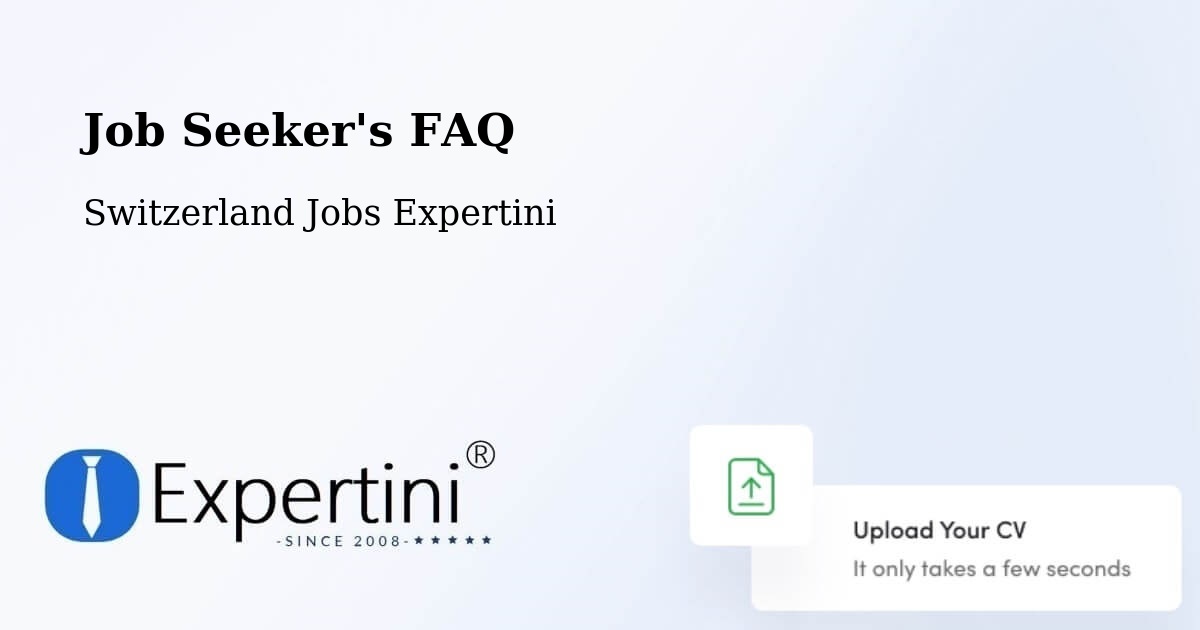 Job Seeker FAQ – Linthal - Switzerland Jobs Expertini