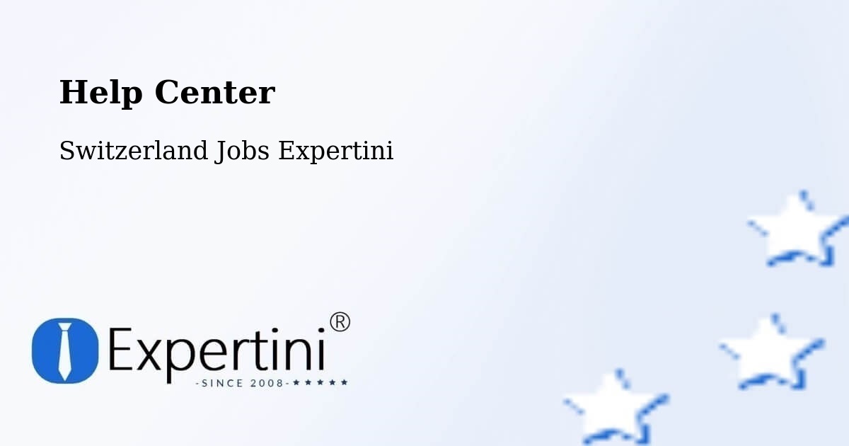 Help Center – Linthal - Switzerland Jobs Expertini
